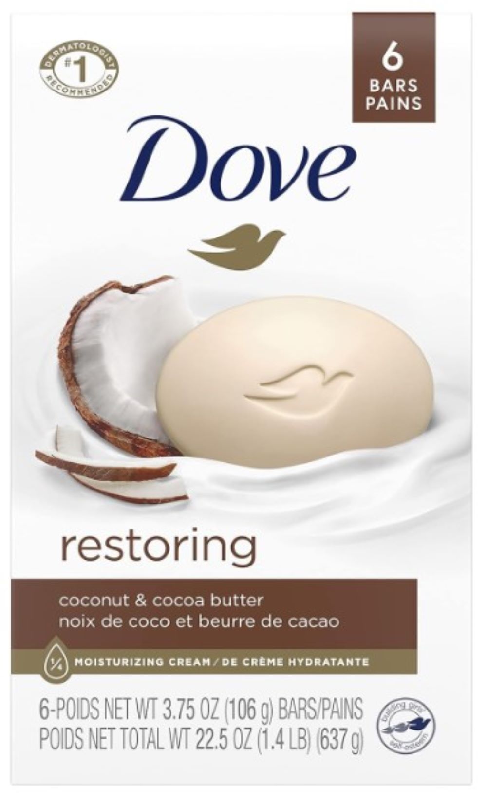 dove purely pampering coconut milk beauty bar
